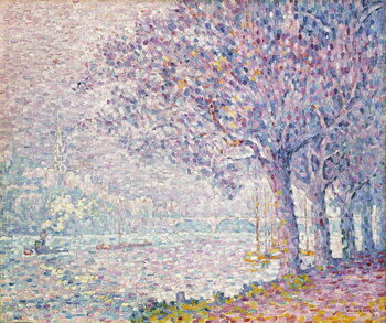 Billede på lærred The Seine at St. Cloud, 1903