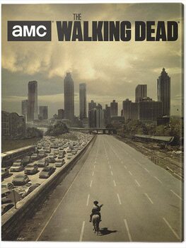 Billede på lærred The Walking Dead - Road