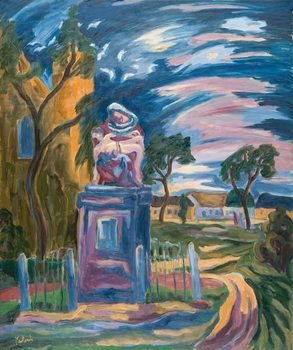 Billede på lærred Village Pieta, 2007