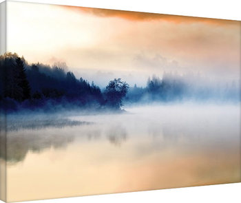 Andreas Stridsberg - Hazy Lake Billede på lærred