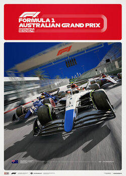 Reproducción de arte Formula 1® - Australian Grand Prix - 2024