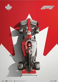 Reproducción de arte Formula 1 ® - Canadian Tribute - 2024