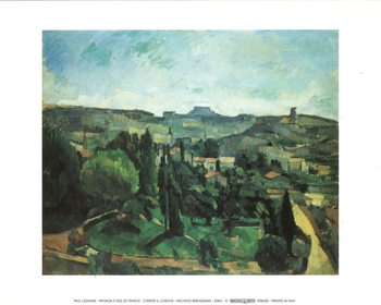 Reproducción de arte Ile De France Landscape