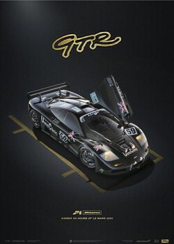 Reproducción de arte McLaren F1 GTR - 24h Le Mans