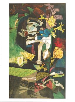Reproducción de arte Night fishing at Antibes, 1939