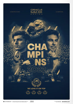 Reproducción de arte Oracle Red Bull Racing - 2022 Formula 1 Constructor'S Champion