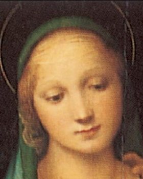Reproducción de arte Raphael Sanzio - The Madonna del Granduca, 1505 (part)