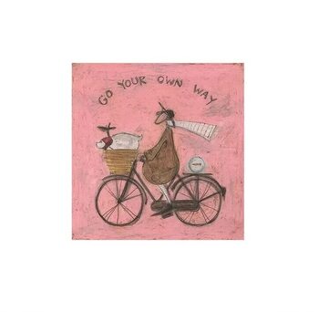 Reproducción de arte Sam Toft - Go Your Own Way