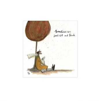 Reproducción de arte Sam Toft - Sometimes We Just Sit and Think