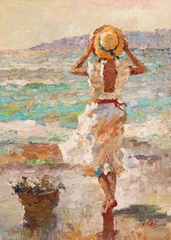 Reproducción de arte Seaside Summer I