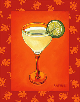 Reproducción de arte TROPICAL COCTAIL I