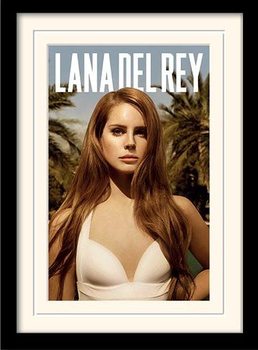 Ingelijste poster Lana del Rey - paradise