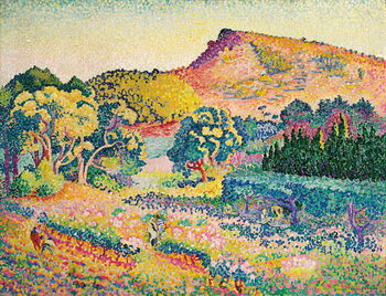 Obraz na plátně Landscape with Le Cap Negre; Paysage avec le cap Negre, 1906