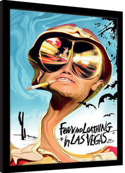 Oprawiony plakat Las Vegas Parano