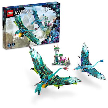 Bouwpakket Lego Avatar - Jake and Neytiri: The first flight of the banshee