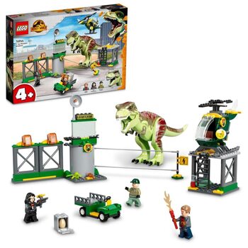 Bouwpakket Lego Jurassic World - T-Rex Escape