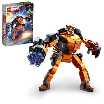 Építőkészlet Lego - Marvel - Rocket in the Robo Suit