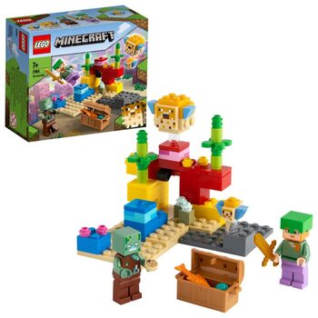Комплект конструктор Lego Minecraft - Coral Reef