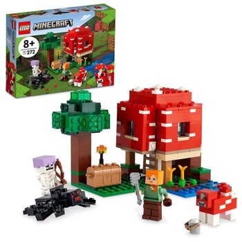 Juego de construcción Lego Minecraft - Mushroom house