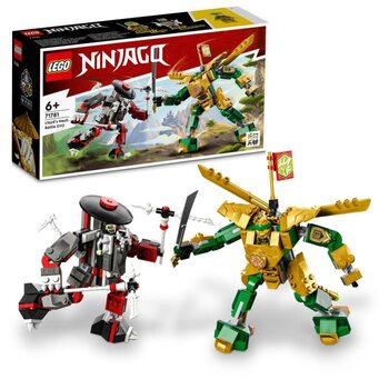 Zestawy konstrukcyjne Lego Ninjago - Lloyd and Robots Battle EVO