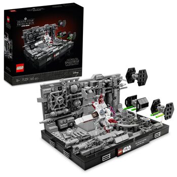 Set de construcții Lego Star Wars - Attack on the Death Star - diorama
