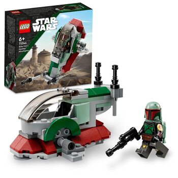 Građevinski set Lego Star Wars - Boba Fett's micro-fighter