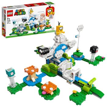 Gradbeni set Lego Super Mario - Lakitu and the world of clouds- expansion set