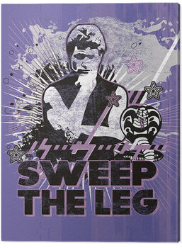 Leinwand Poster Cobra Kai - Sweep the Leg