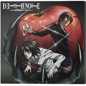 Leinwand Poster Death Note - Apple