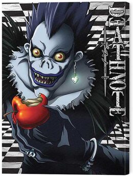 Leinwand Poster Death Note - Ryuk Checkered