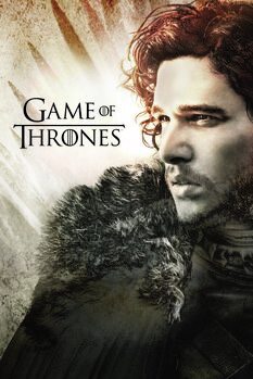 Leinwand Poster Game of Thrones - Jon Snow