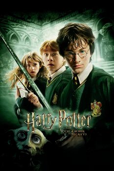 Leinwand Poster Harry Potter - Kammer des Schreckens
