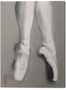 Leinwand Poster Hazel Bowman - Dancing Feet II