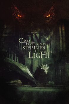 Leinwand Poster Hobbit - Smaug