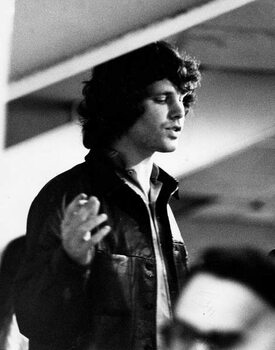 Leinwand Poster Jim Morrison of The Doors