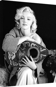 Leinwand Poster Marilyn Monroe - Lute