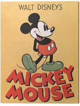 Leinwand Poster Mickey Mouse