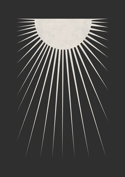 Leinwand Poster Minimal Moon
