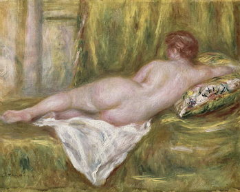 Leinwand Poster Reclining Nude