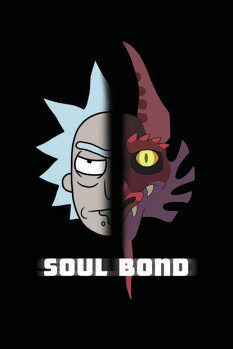 Leinwand Poster Rick and Morty - Sould Bond