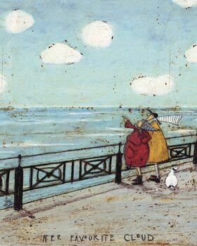Leinwand Poster Sam Toft - Her Favourite Cloud