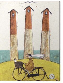 Leinwand Poster Sam Toft - The Square, The Round and the Arched