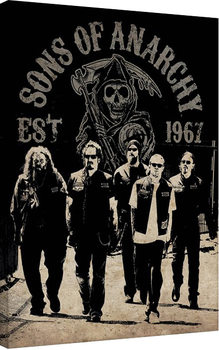 Leinwand Poster Sons of Anarchy - Reaper Crew