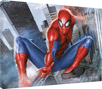 Leinwand Poster Spider-Man - In Action