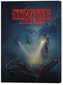 Leinwand Poster Stranger Things - Bike
