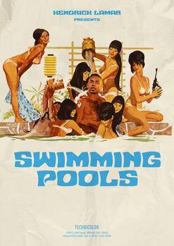 Leinwand Poster swimming pools