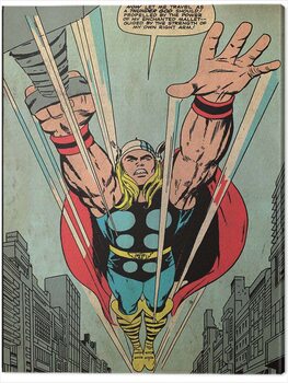 Leinwand Poster Thor - Thundergod