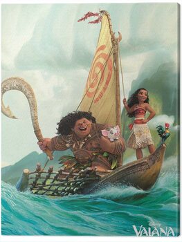 Leinwand Poster Vaiana - Boat