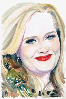 Bild auf Leinwand Adele