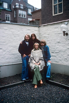 Bild auf Leinwand Agnetha Fältskog, 1970s
